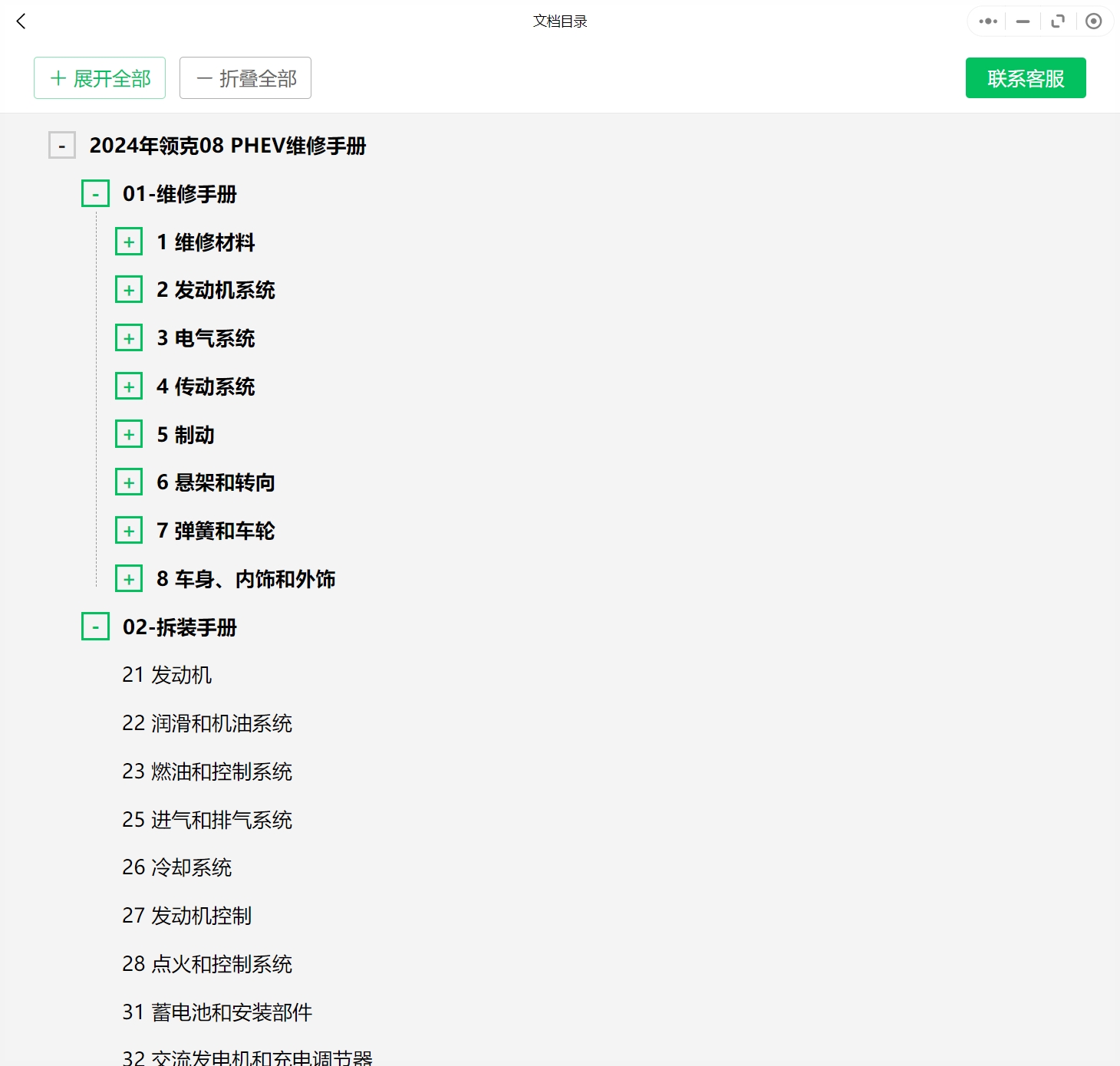 2023年江鈴及江鈴福特維修手冊(cè)和電路圖【資料更新】