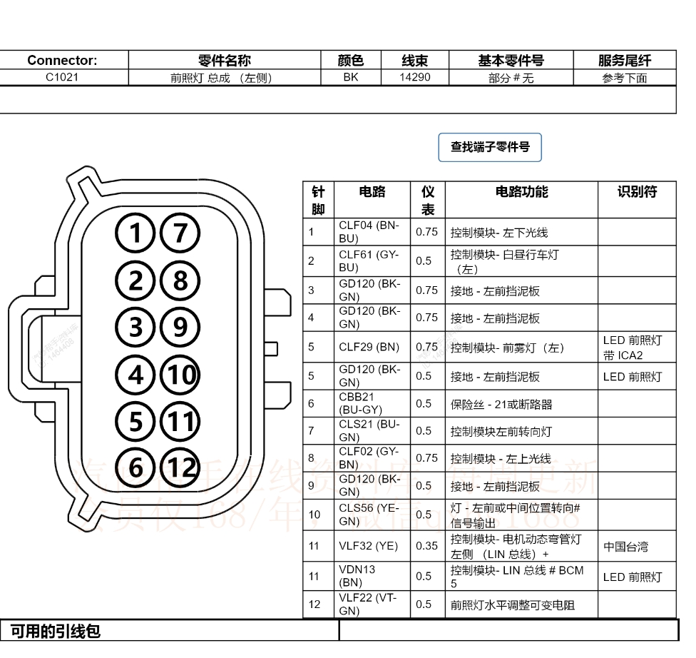 2005-2022年款福特?？怂咕S修手冊和電路圖資料更新